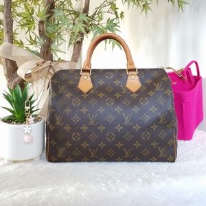 💕Authentic LV Speedy 30 Monogram